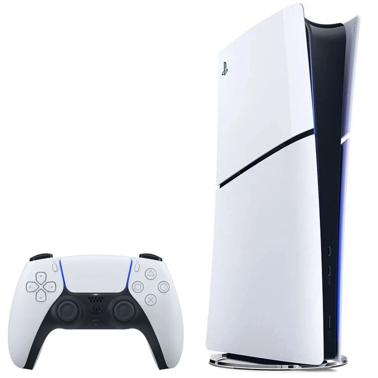 کنسول بازی سونی PlayStation 5 Slim Digital Edition ظرفیت 1 ترابایت ریجن اروپا مدل 2116 با دو دسته اورجینال - Image 3