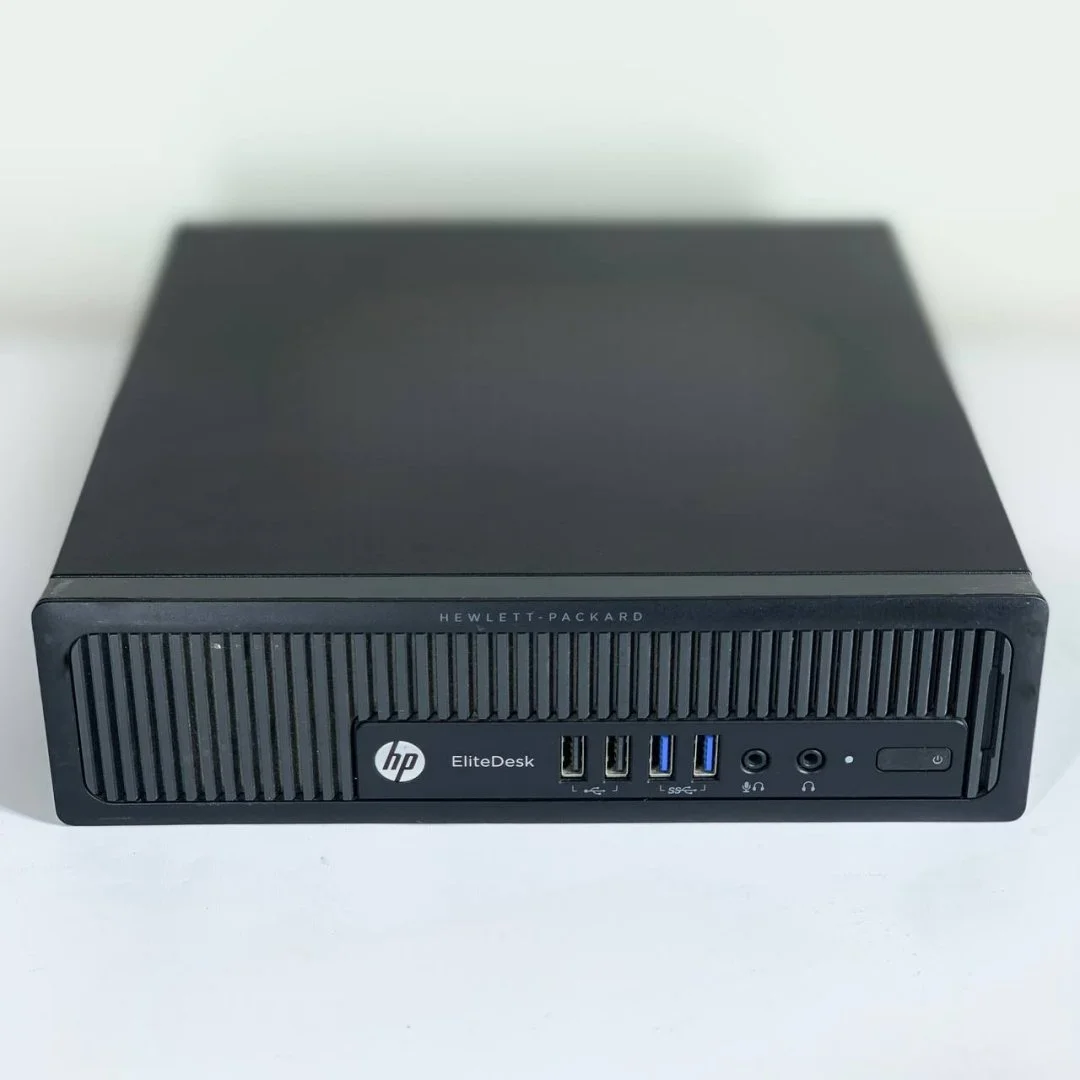 مینی کیس استوک HP EliteDesk 800 G1 i5‑4500T 8G SSD 256G - Image 2