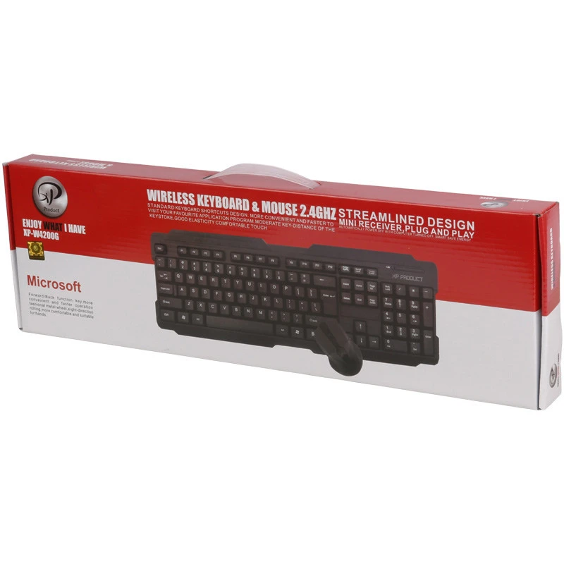 کیبورد و ماوس بی سیم ایکس پی-پروداکت مدل XP-W4200G - Image 2
