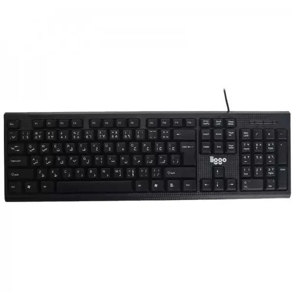 کیبورد و ماوس با سیم لیگو liggo مدل KM601 - Image 4